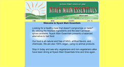 Desktop Screenshot of nyackmainessentials.com